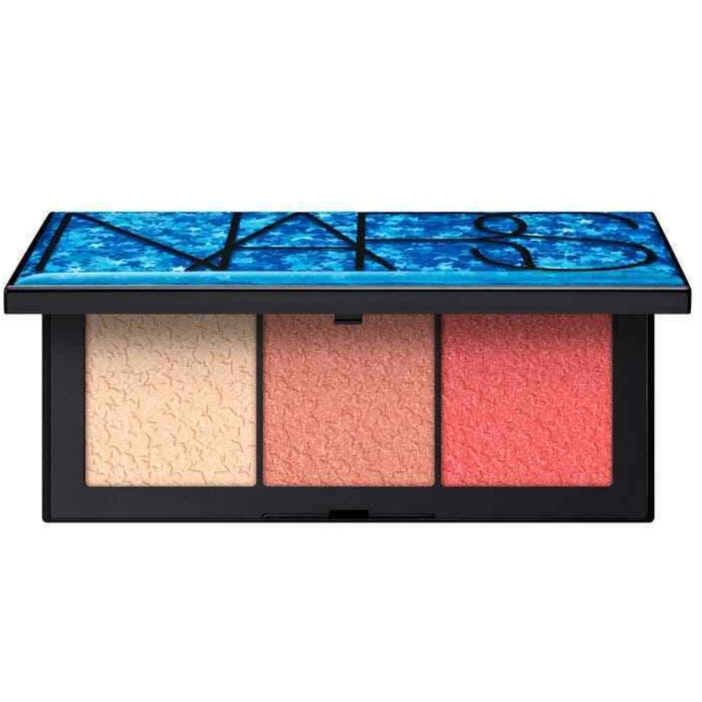 Nars Studio 54 Hustle Cheek Palette Wet/Dry Highlighter & 2 Blush